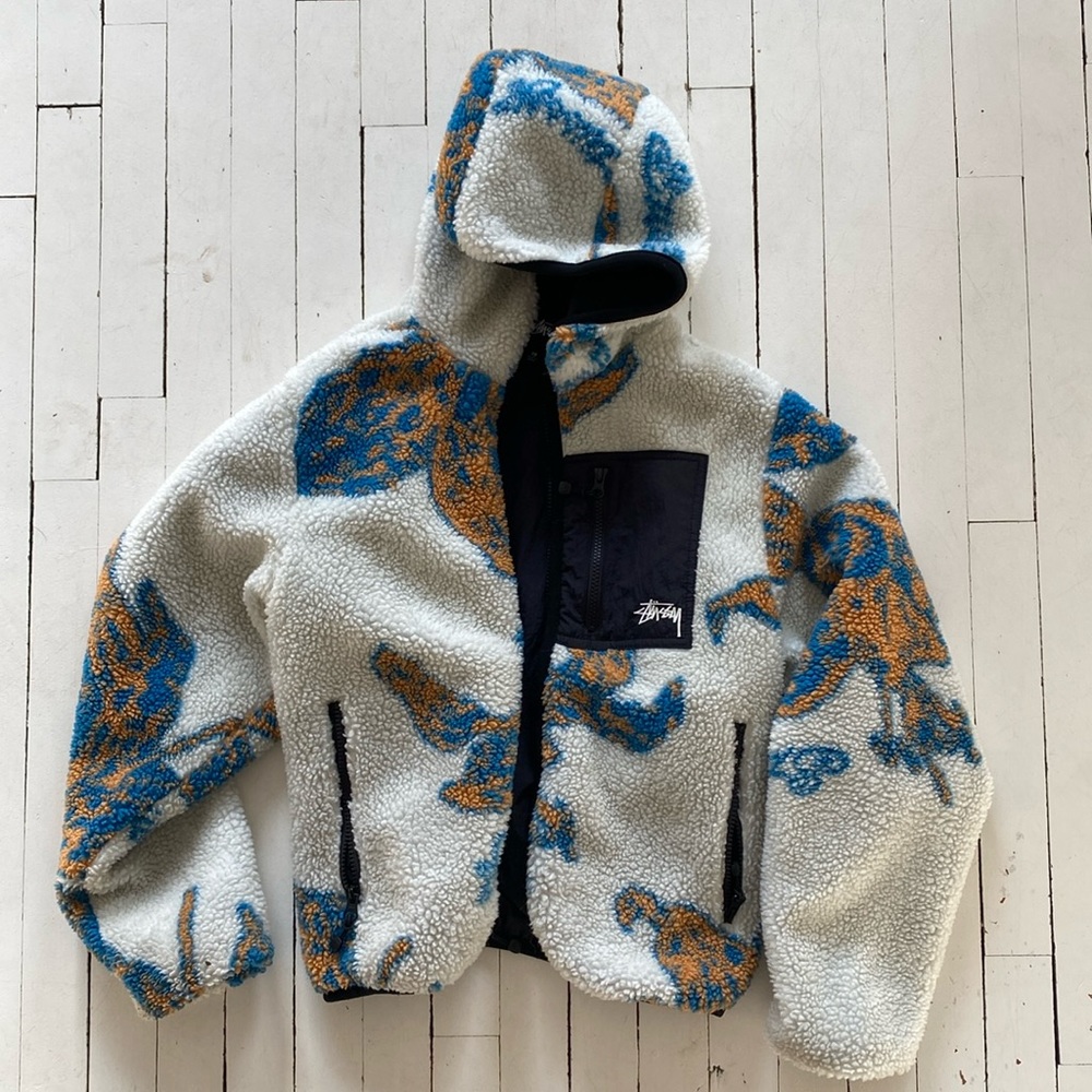 Stussy fleece jacket